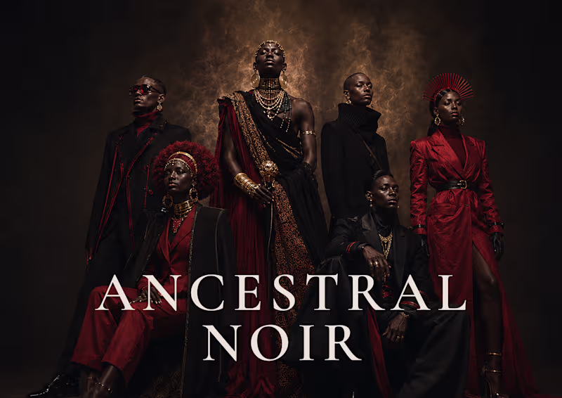Cover image for ANCESTRAL NOIR | Brand Identity