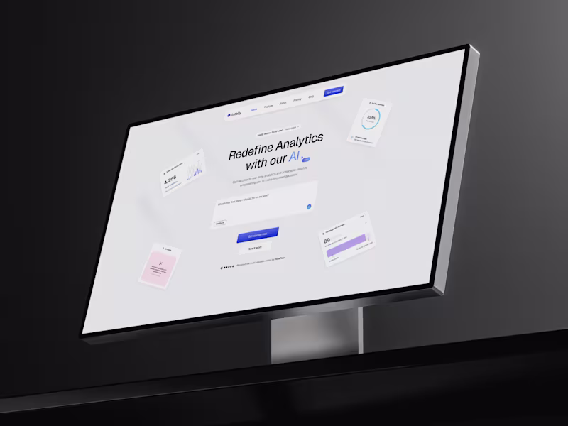 Cover image for Intelly: A Modern SaaS Template Built in Framer