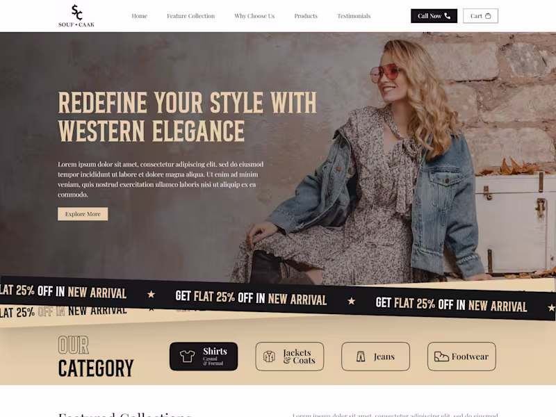 Cover image for Souf & Caak – Western