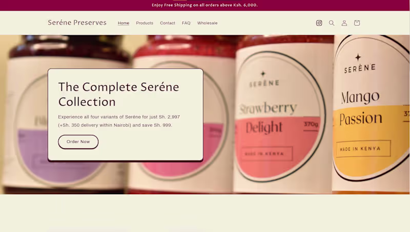 Cover image for Seréne Fruit Preserves