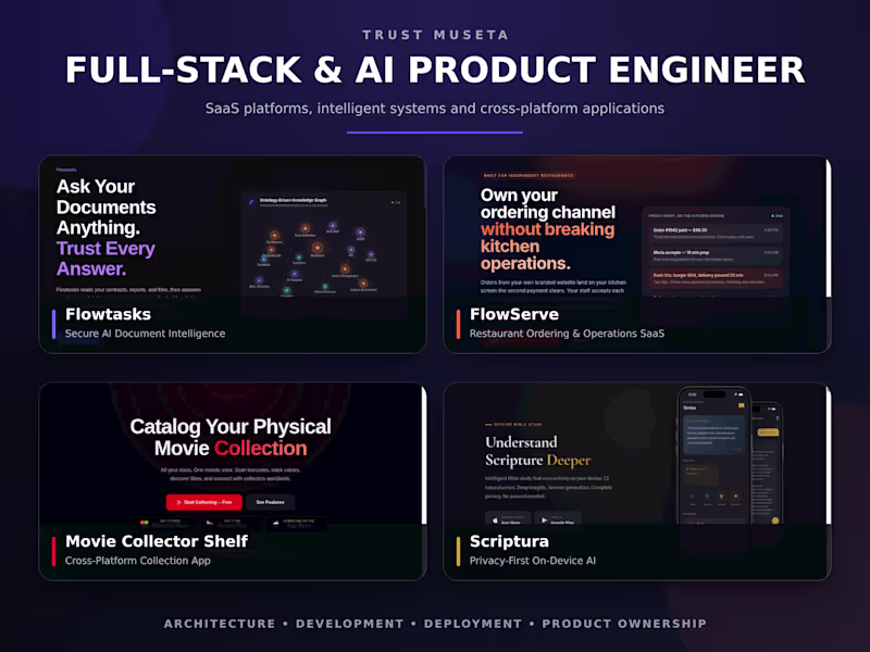 Cover image for I built and designed every project in this portfolio from th...
