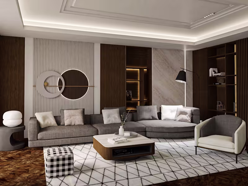 Cover image for Stunning Interior design and 3d floor plan for your project