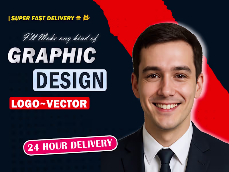 Cover image for I will design professional branding, print & digital graphics