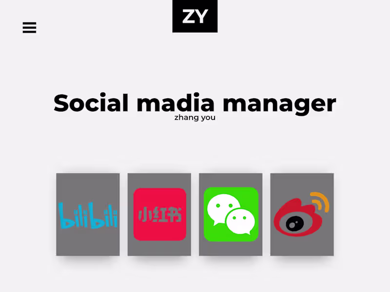 Cover image for Social Media Manager