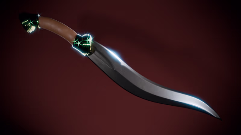 Cover image for 3d Sword low poly