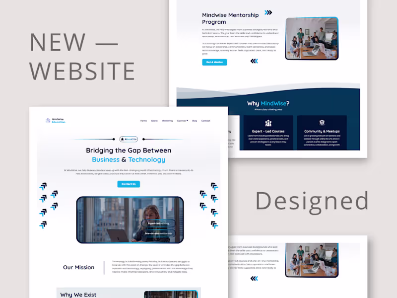 Cover image for Kajabi Website Project