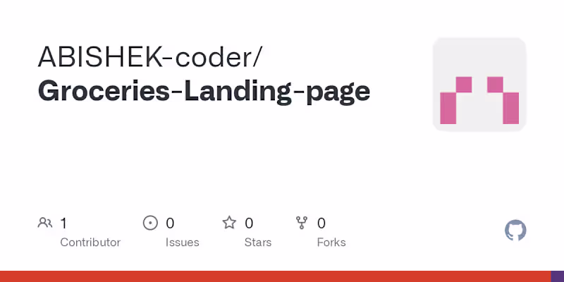 Cover image for ABISHEK-coder/Groceries-Landing-page