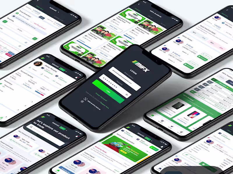Cover image for MIFX MOBILE App Development for Forex Trading