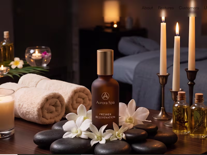 Cover image for Luxury Wellness & Spa Website Design in Framer