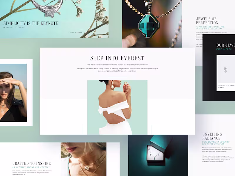 Cover image for Luxury Ecommerce Site 💎