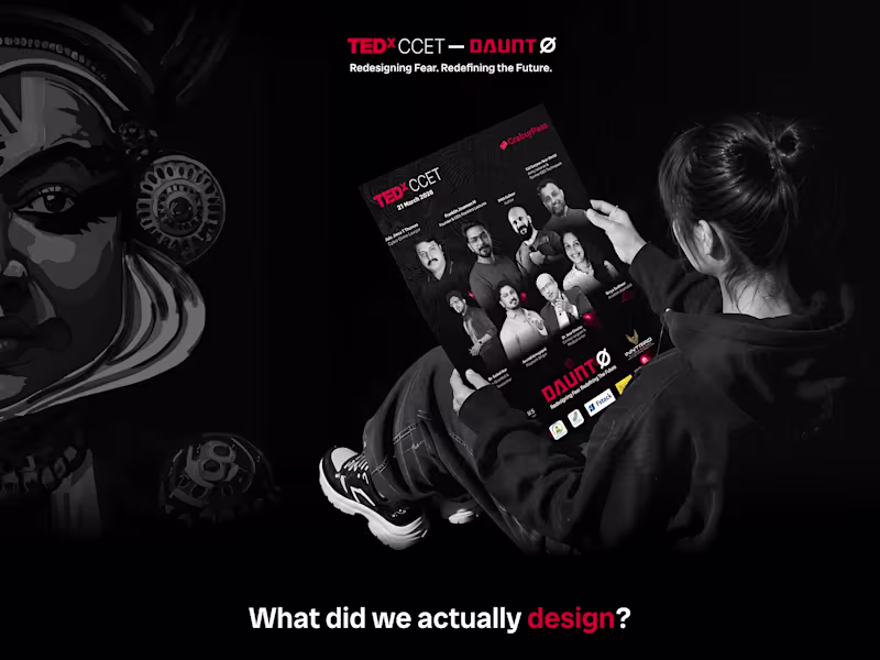 Cover image for As the Design Lead for