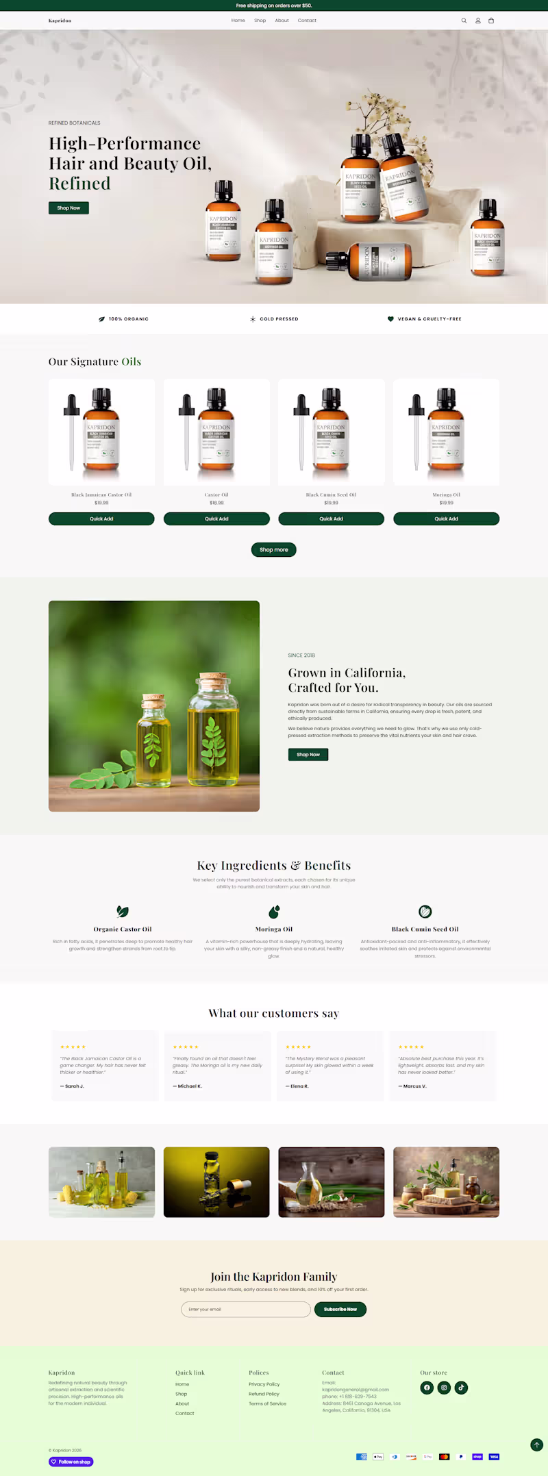 Cover image for Project: Kapridon.com (http://Kapridon.com) – Premium