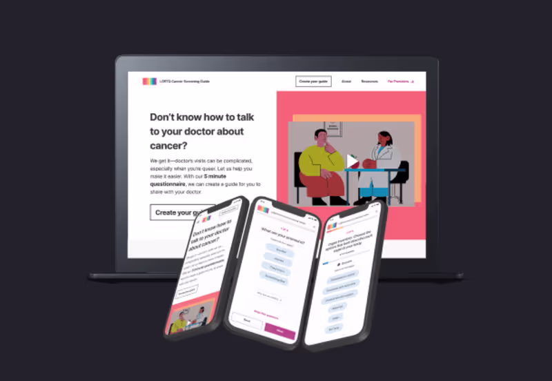 Cover image for Health Website & Survey Design with User Testing