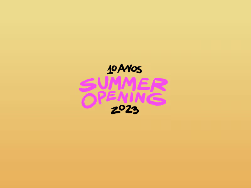 Cover image for Summer Opening 2023