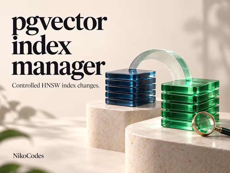 Cover image for pgvector Index Manager: Controlled HNSW Index Changes