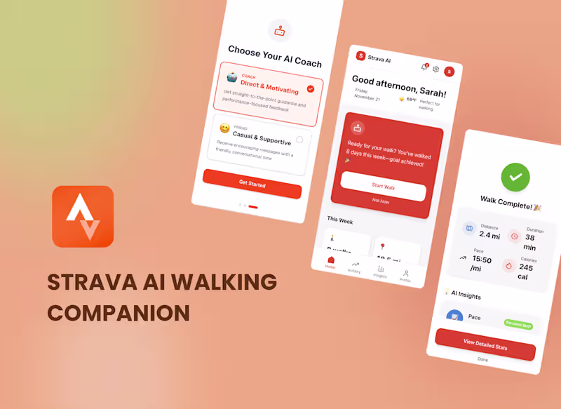 Cover image for Strava AI Walking Companion