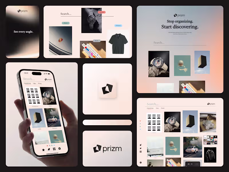 Cover image for prizm Logo exploration