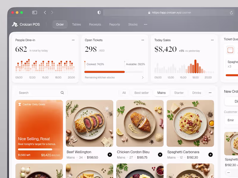Cover image for Croizan POS - Cashier View
