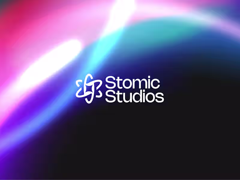Cover image for Stomic Studios Branding project