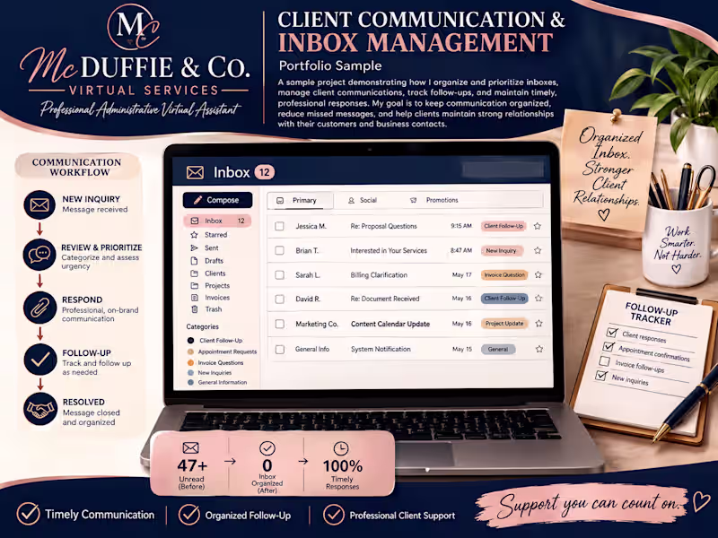 Cover image for Client Communication & Inbox Management