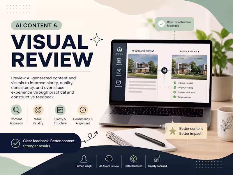 Cover image for AI Content Review for Marketing & Social Media