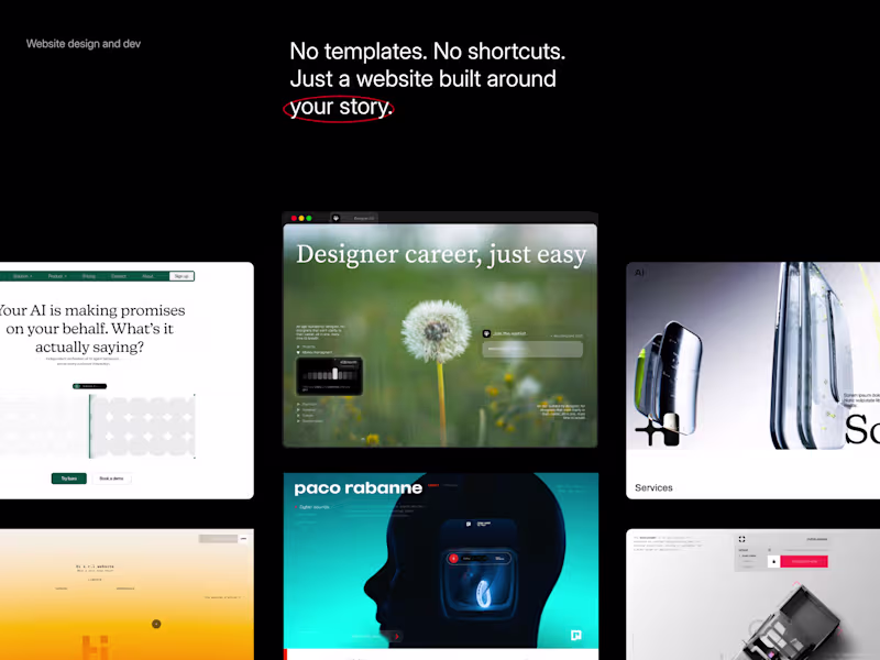Cover image for Framer Website for Startups — Design and Development