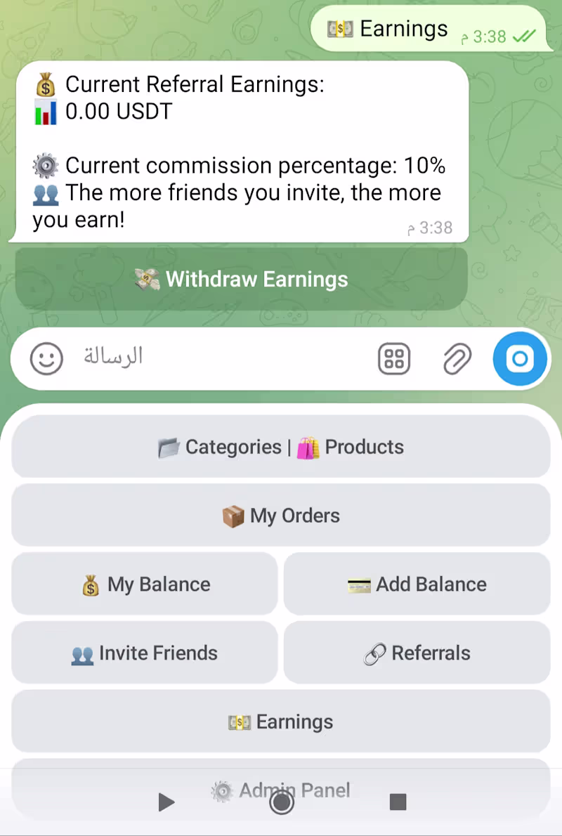 Cover image for Telegram E-Commerce Store Bot