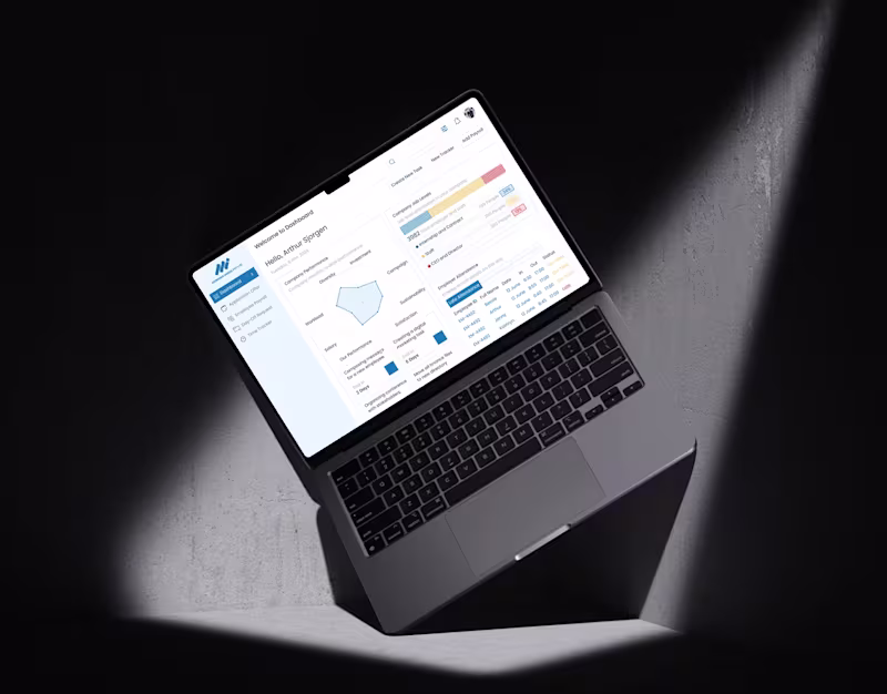 Cover image for HR Management Dashboard & SaaS Landing Page