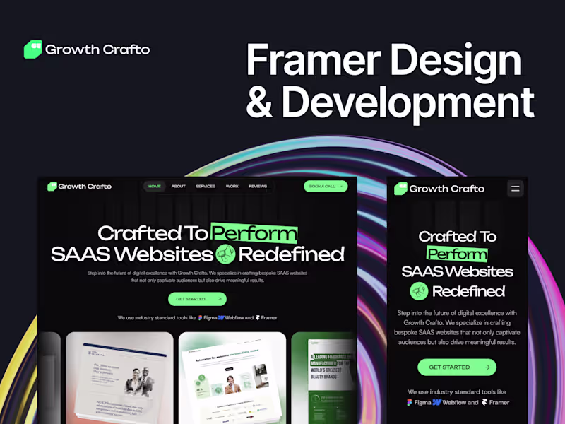 Cover image for Framer Website Design & Development