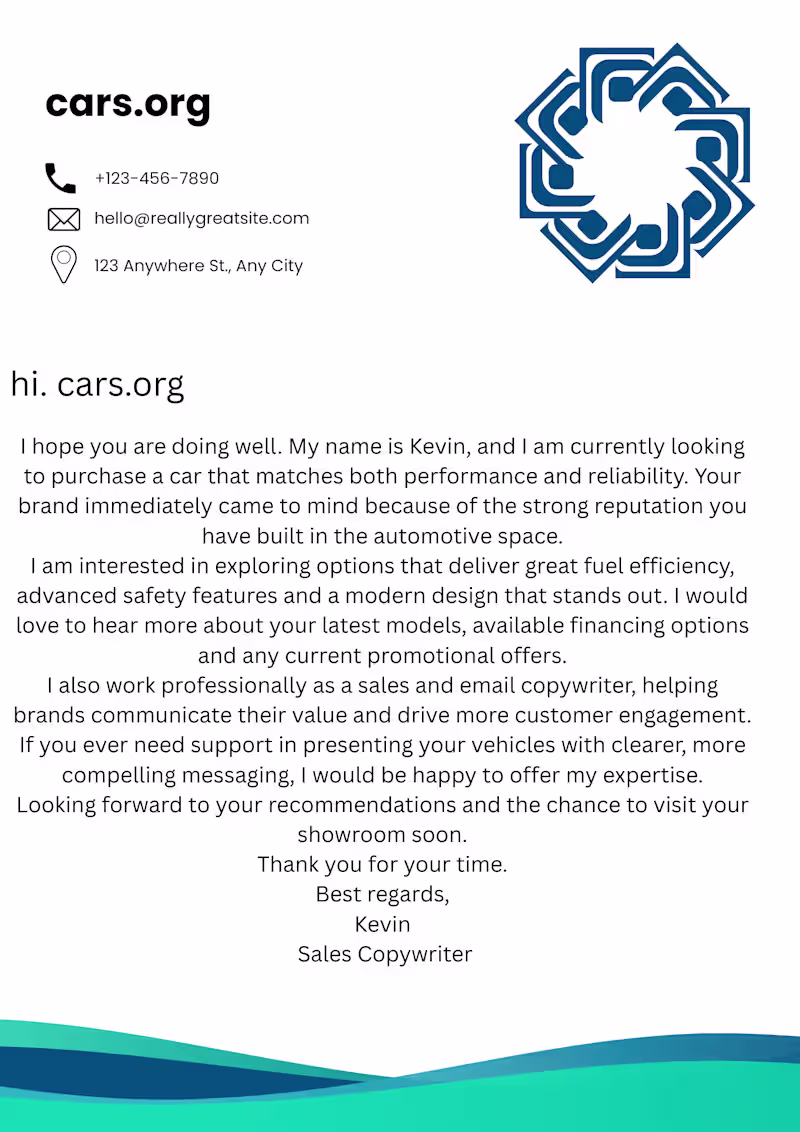 Cover image for HELLO THIS WHAT I CAN WRITE FOR YOU AS AN COPYWRITER CHECK O...