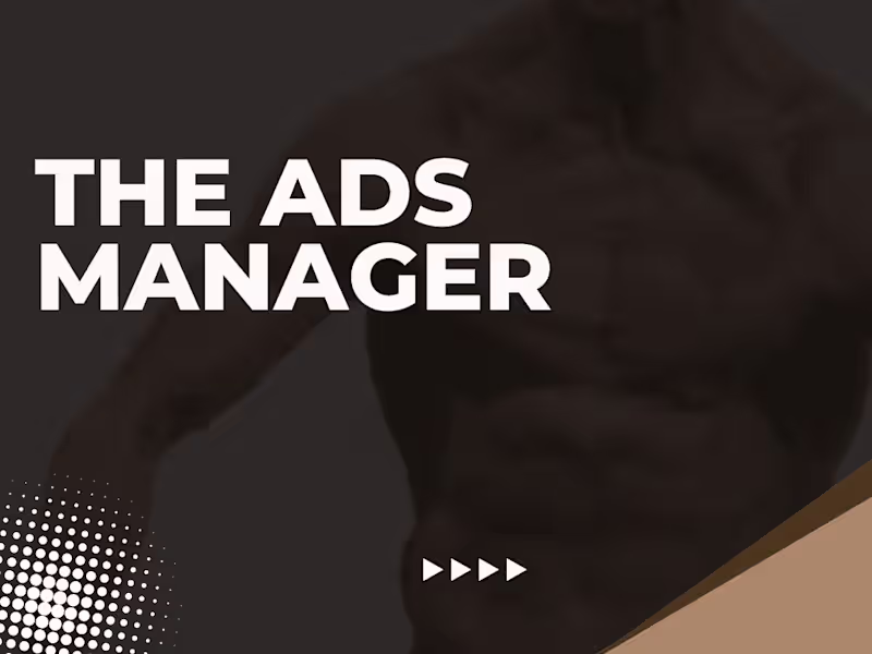 Cover image for i will be you facebook and instagram ads manager