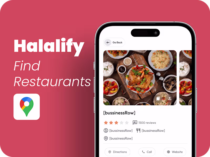 Cover image for Halalify App - Restaurants Finder