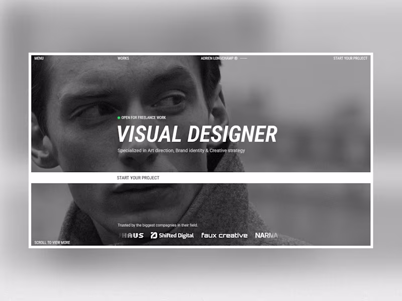 Cover image for Max LONGCHAMP - Framer template