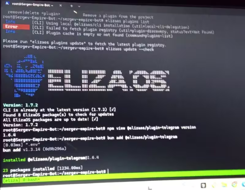 Cover image for Eliza'OS