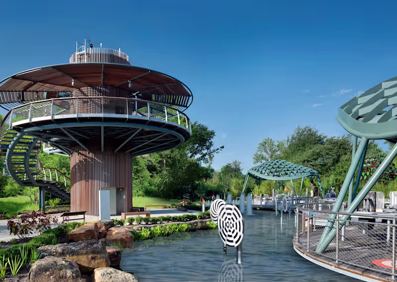 Cover image for Rory Meyers Children's Adventure Garden Development