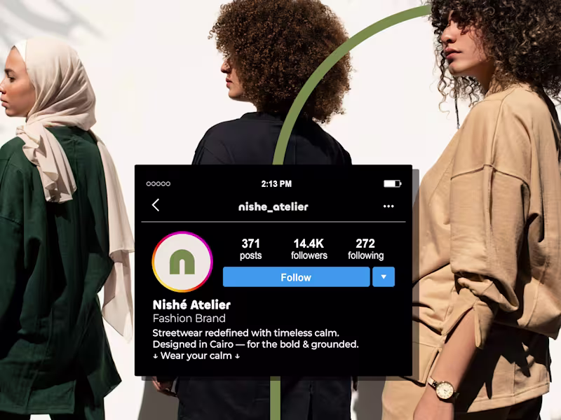 Cover image for NISHE Atelier is a Cairo-based