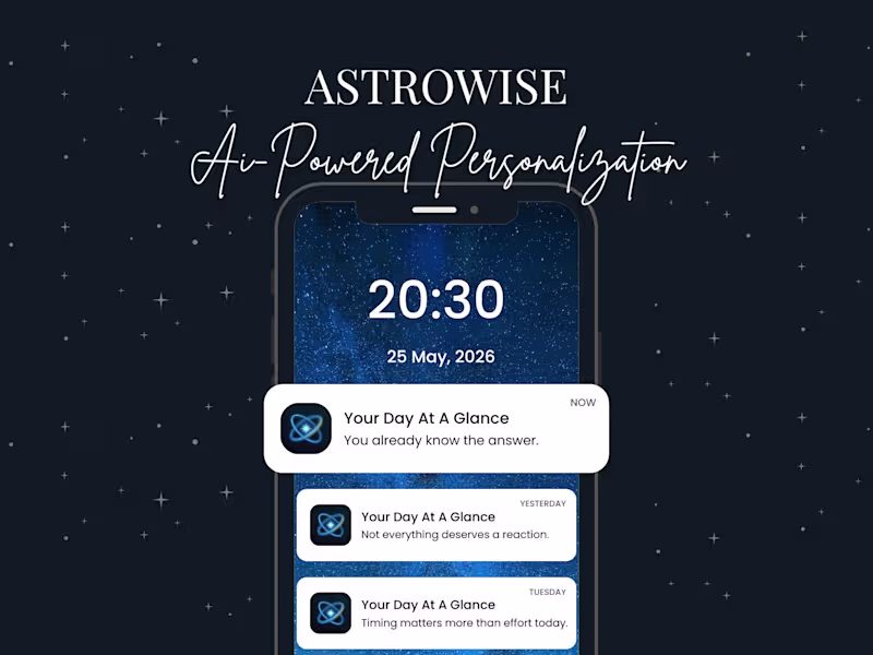 Cover image for AstroWise: Serverless AI Engine & Complex Mobile Architecture