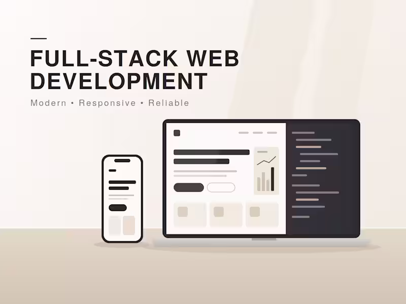 Cover image for Full-Stack Web Development | Website Bug Fixes & Improvements