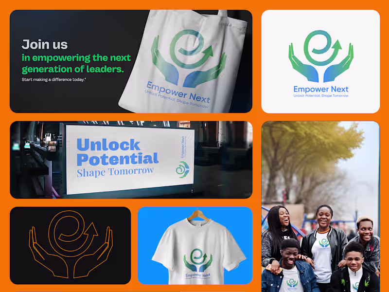 Cover image for EmpowerNext - Logo & Brand Identity Design