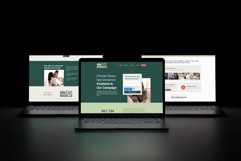 Cover image for Drop The Stone – Website Development