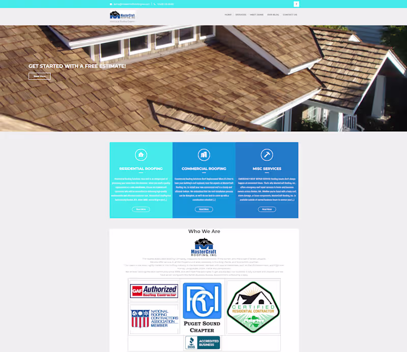 Cover image for Roofing Contractor