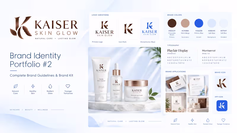 Cover image for "Logo Design & Complete Brand Identity Kit"