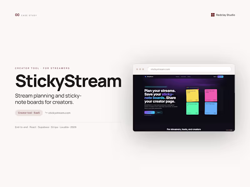 Cover image for Digital Wall for Twitch Streams