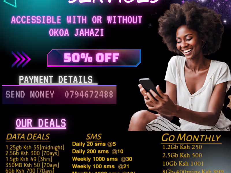 Cover image for Poster for Bingwa Sokoni Advert
