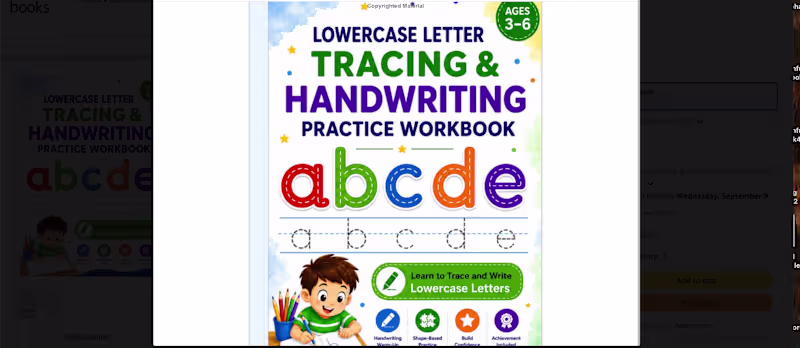 Cover image for Children's Educational Book Design