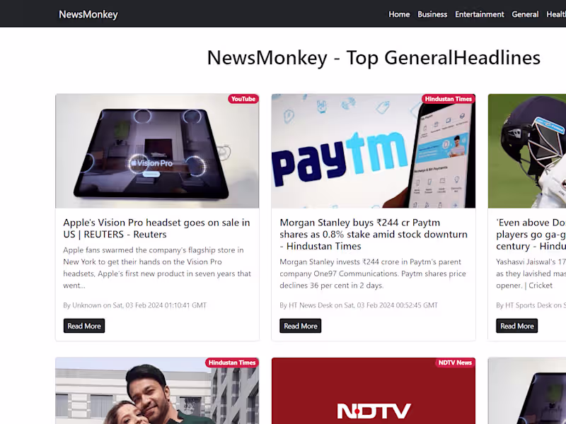 Cover image for NewsMonkey