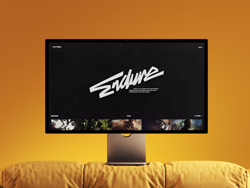 Cover image for Endure Group - Webflow Site for a Brand Revitalization Firm