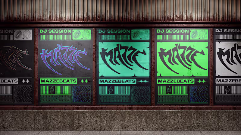 Cover image for MAZZE Dj Posters