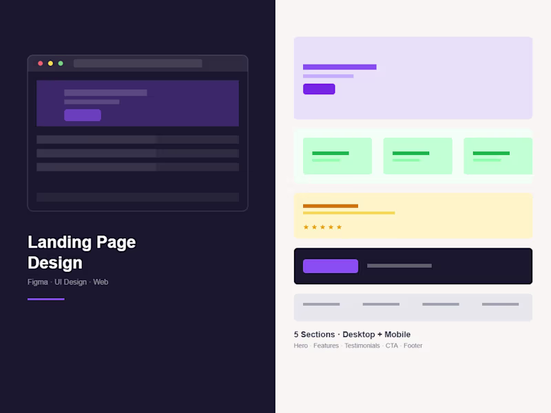 Cover image for Landing Page Design