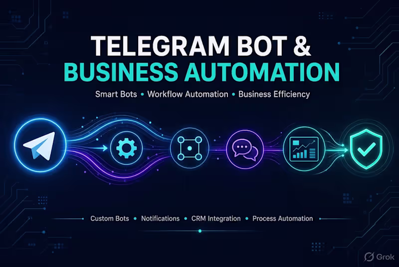 Cover image for Telegram Bot & Business Automation